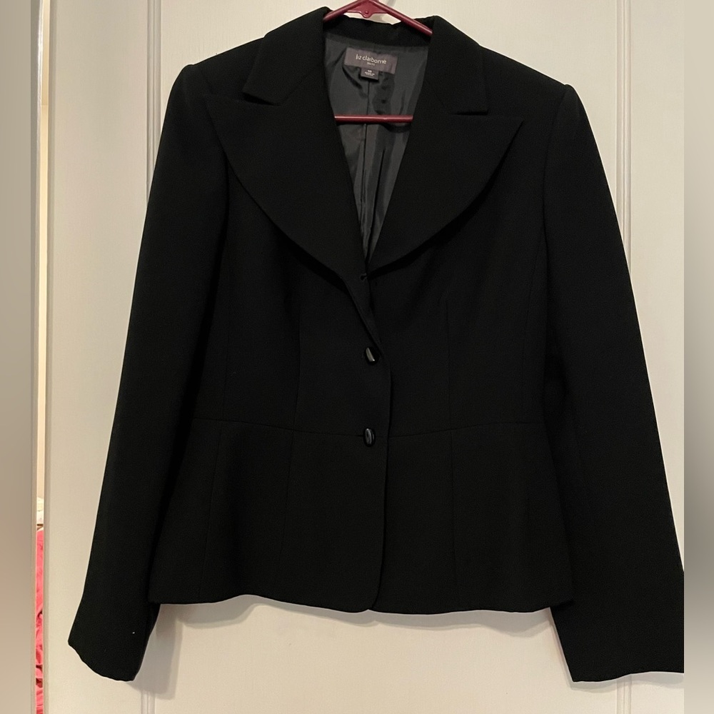 Liz Claiborne Women’s Black Blazer Size 10